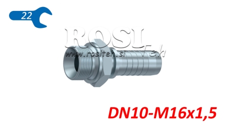 COLLEGAMENTO IDRAULICO BSP MASCHIO DN10-M16X1,5
