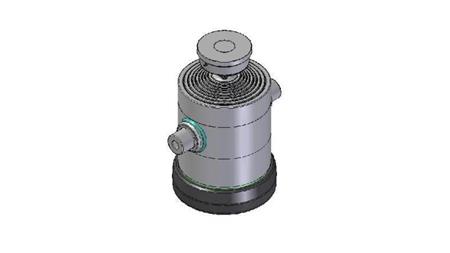 8052S -TELESCOPISK CYLINDER STANDARD/BALL 8 TRIN REJSE 2145 DIAMETER 300
