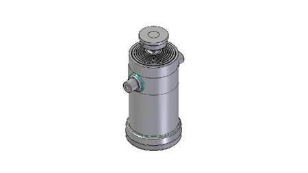 8056S -TELESCOPIKUS HENGER STANDARD/GÖMB 8 FOKOZAT LÖKET 3425 ÁTMÉRŐ 300