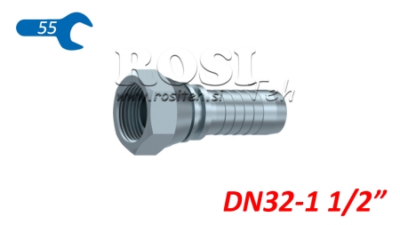 HYDRAULINEN YHTEYS BSP NAIS DN32-1 1/2