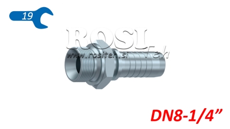 COLLEGAMENTO IDRAULICO BSP MASCHIO DN8-1/4