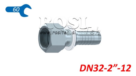 HYDRAULISCHER ANSCHLUSS DKORFS WEIBLICH DN32-2