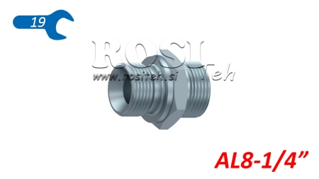 ΥΔΡΑΥΛΙΚΗ ΔΙΠΛΗ ΒΑΛΒΙΔΑ AL8-BSP1/4
