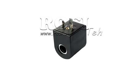 BOBINA ELETTROMAGNETICA 12V DC - CB08 - fi 13,5mm-39,3mm 20W IP65