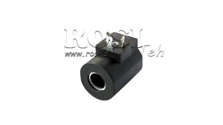 ELECTROMAGNETIC COIL 12V DC - M19-12DN - fi 19,15mm-56mm 33W IP65