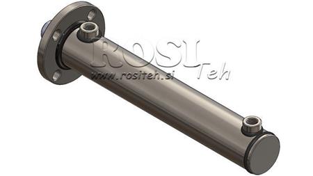 flansza cylindra hydraulicznego 80/50-600