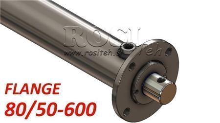 flansza cylindra hydraulicznego 80/50-600