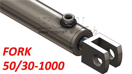 CYLINDER HYDRAULICZNY WIDŁY 50/30-1000