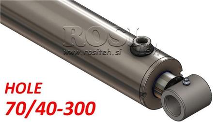 HYDRAULIC CYLINDER HOLE 70/40-300