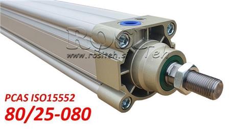 PNEUMATILINE SILINDER PCAS 80/25-080 BE ISO15552