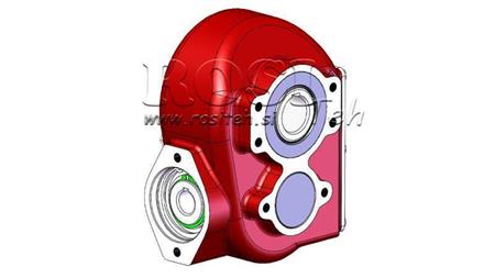 CUTIE DE VITEZE - CUTIE DE VITEZE RT160 PENTRU MOTOR HIDRAULIC MP/MR RAPORT 8.4:1