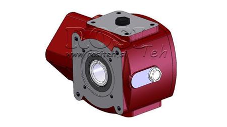 VÄXELLÅDA - VÄXELLÅDA RT90EC FÖR HYDRAULISK MOTOR MP/MR/MS FÖRHÅLLANDE 3.1:1