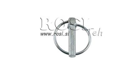 MORSETTO DI SICUREZZA TONDA 10 mm (6 PEZZO)