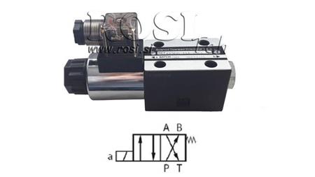 HIDRAULIKUS ELEKTRO MÁGNESES SZELEP KV-4/2 CETOP 3 12/24/230V N51B