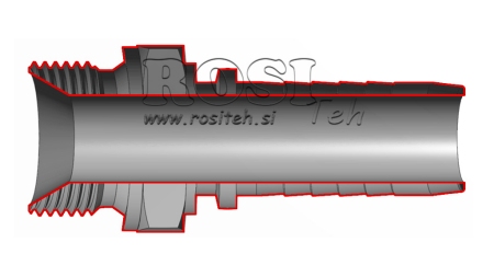 COLLEGAMENTO IDRAULICO BSP MASCHIO DN8-1/4