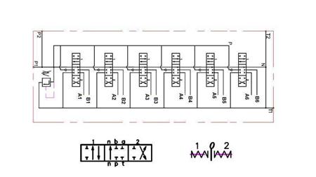 VALVOLA IDRAULICA 6xP40 + 2x JOYSTICK