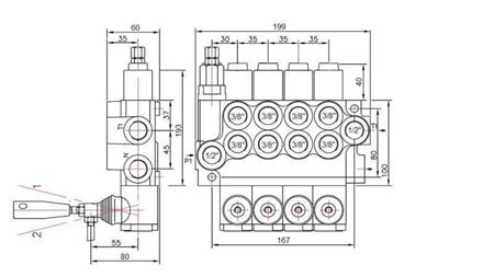 HYDRAULIKVENTIL 4xP40