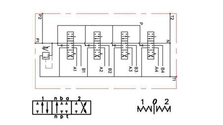 HIDRAULIKUS VEZÉRLŐTÖMB 4xP80 + 2x JOYSTIC