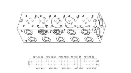 BASE CETOP3 NG6 5M