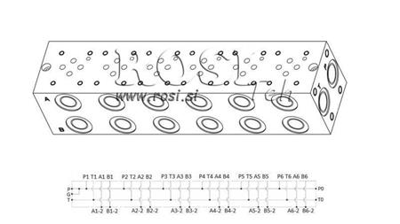 BASE CETOP3 NG6 6M