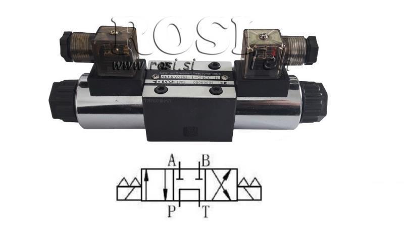 VALVA HIDRAULICA ELECTROMAGNETICA CETOP 3 12/24/230V N2