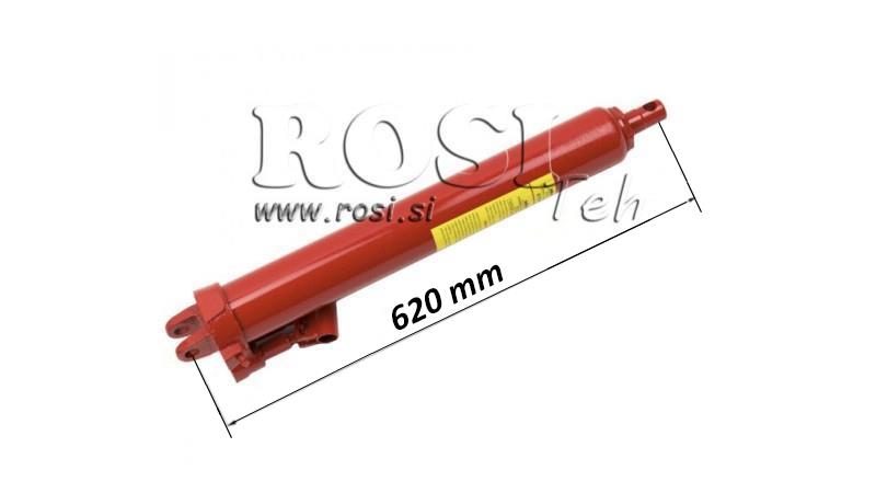 CYLINDRE HYDRAULIQUE 8Ton AVEC POMPE MANUELLE COURSE 550 mm