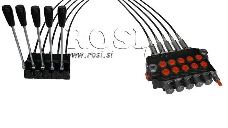 KÉSZLET 5xP80 JOYSTICK 1 HELYZET L2500