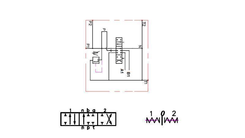 SCHEMAT OKABLOWANIA 1xP40