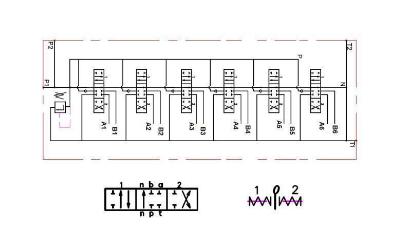 schemat okablowania 6xP40