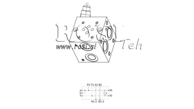 ALAPLAP CETOP3 NG6 1M Z BISZTOSITÓVAL