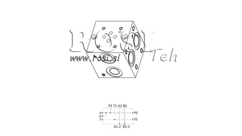 ALAPLAP CETOP3 NG6 1M