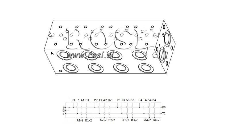 ALAP CETOP3 NG6 4M