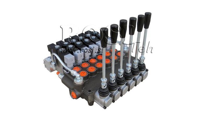 HYDRAULISCHE KLEP 6xP80 - EO 12V