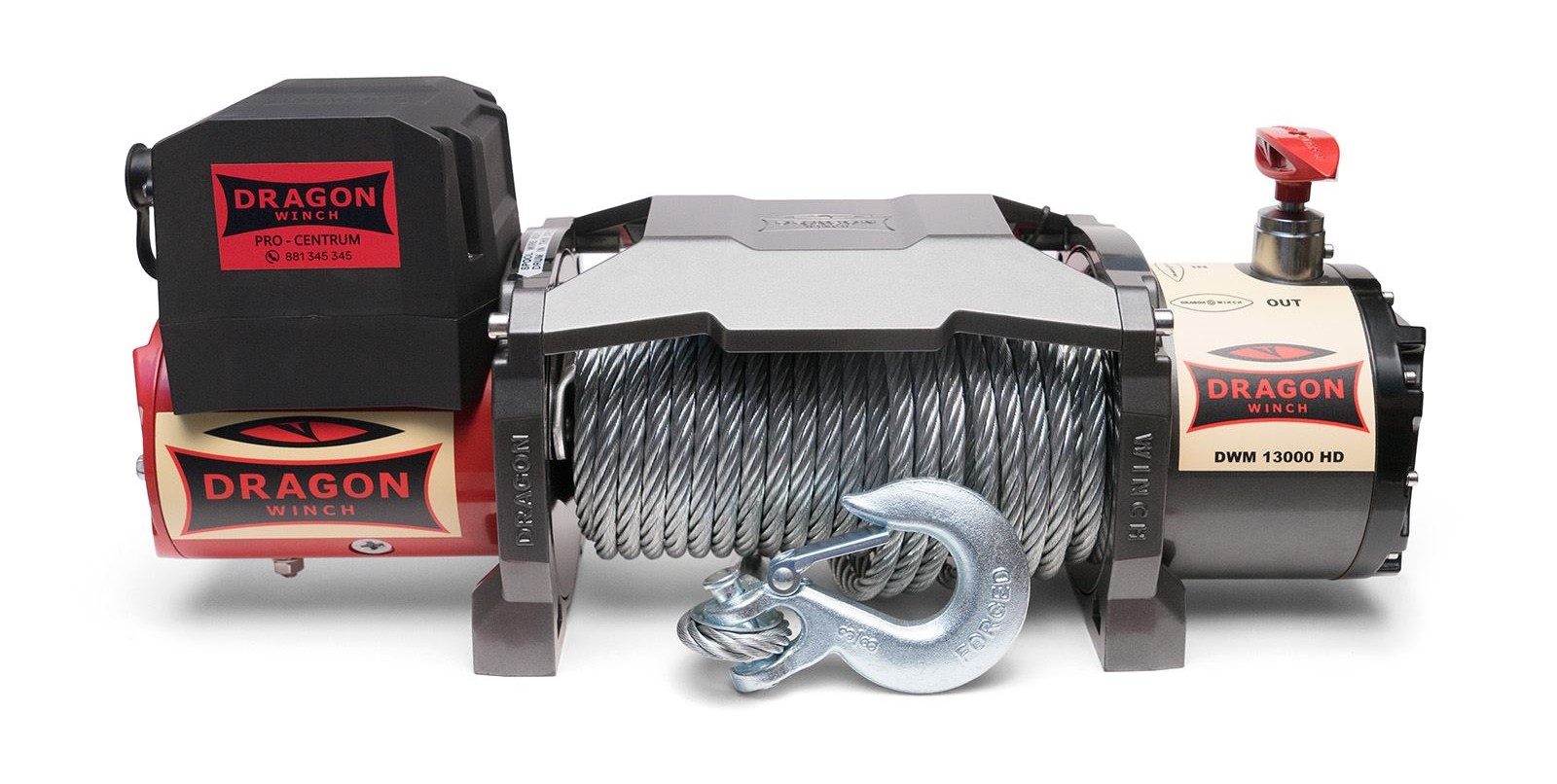 12 V ELEKTROMOS CSÖRLŐ DWM 13000 HD - 5897 kg ROSI TEH